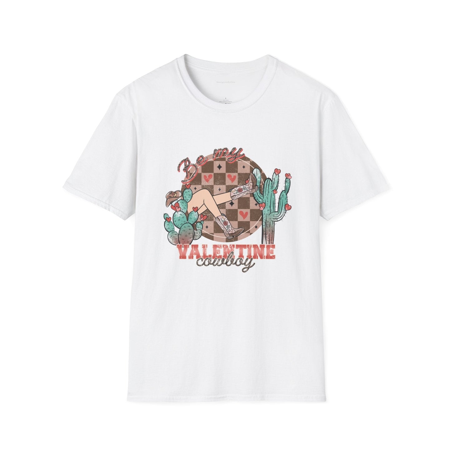 Valentine Cowboy Softstyle T-Shirt - SmorgeousByGina