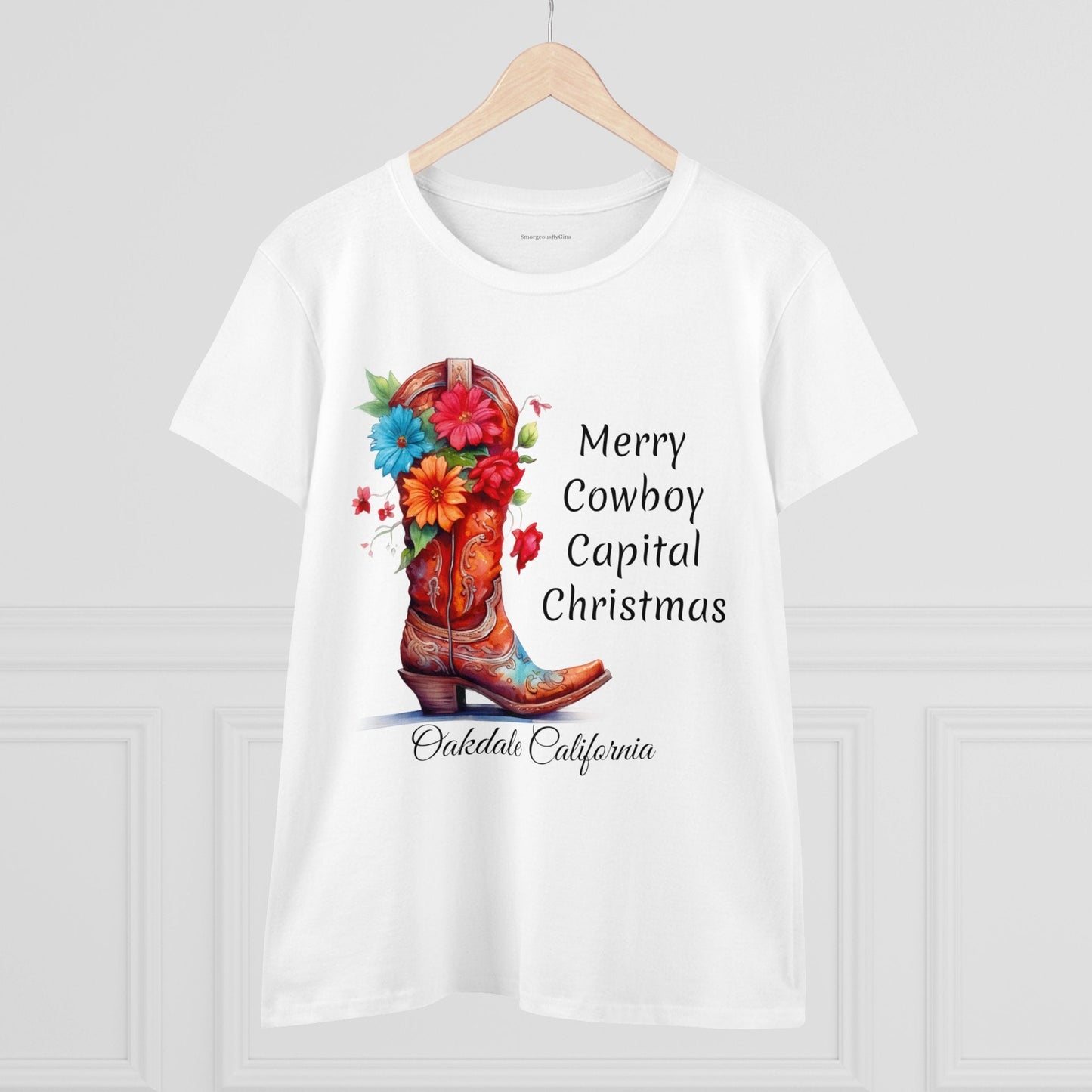 Women's Midweight Cotton Tee - SmorgeousByGina