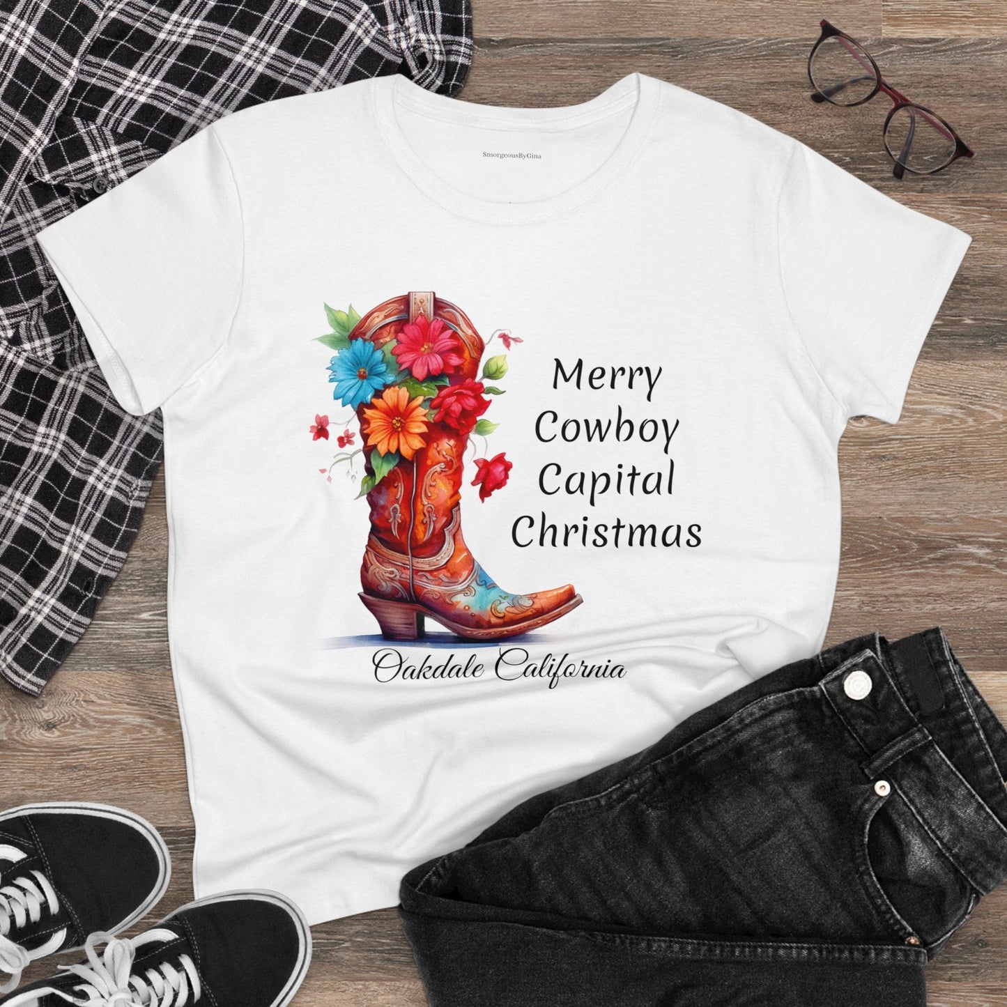 Women's Midweight Cotton Tee - SmorgeousByGina