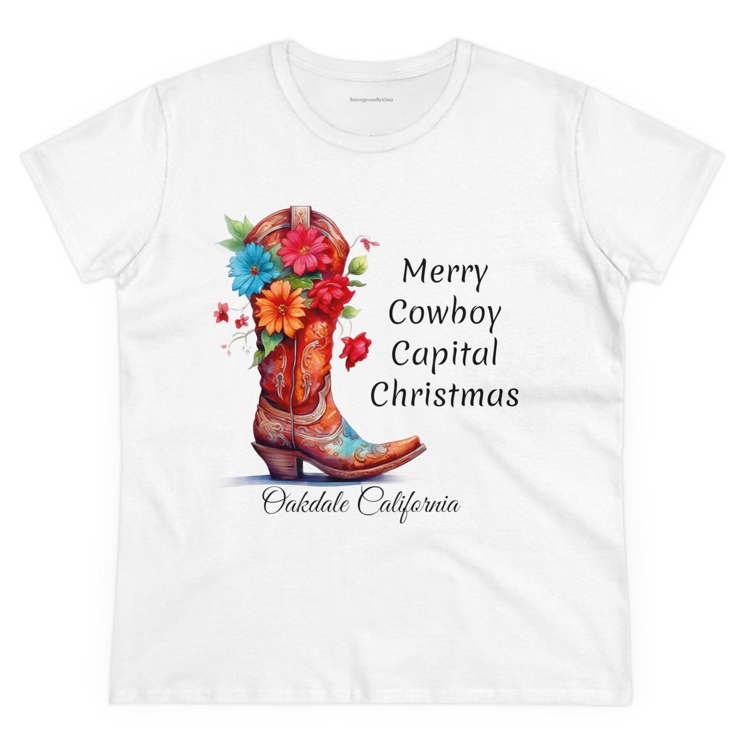 Women's Midweight Cotton Tee - SmorgeousByGina