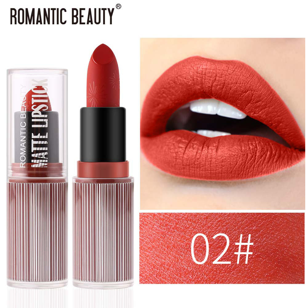 Romantic Beauty Transparent Tube Printed Lipstick Is Waterproof And Not Easy To Touch Cup Multi-Color Lip Gloss