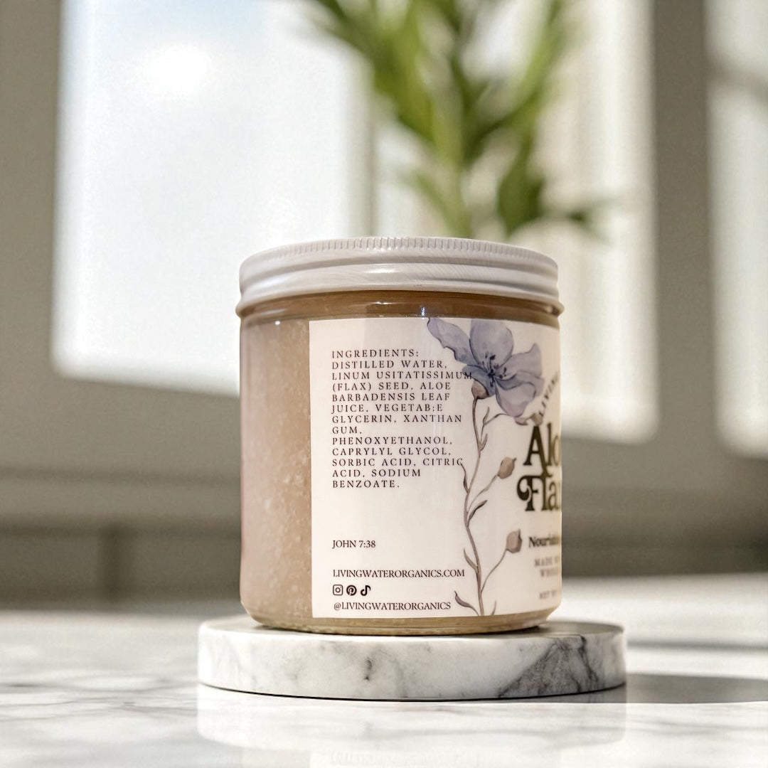 Aloe Vera & Flaxseed Gel, Nourishing (Medium Hold)