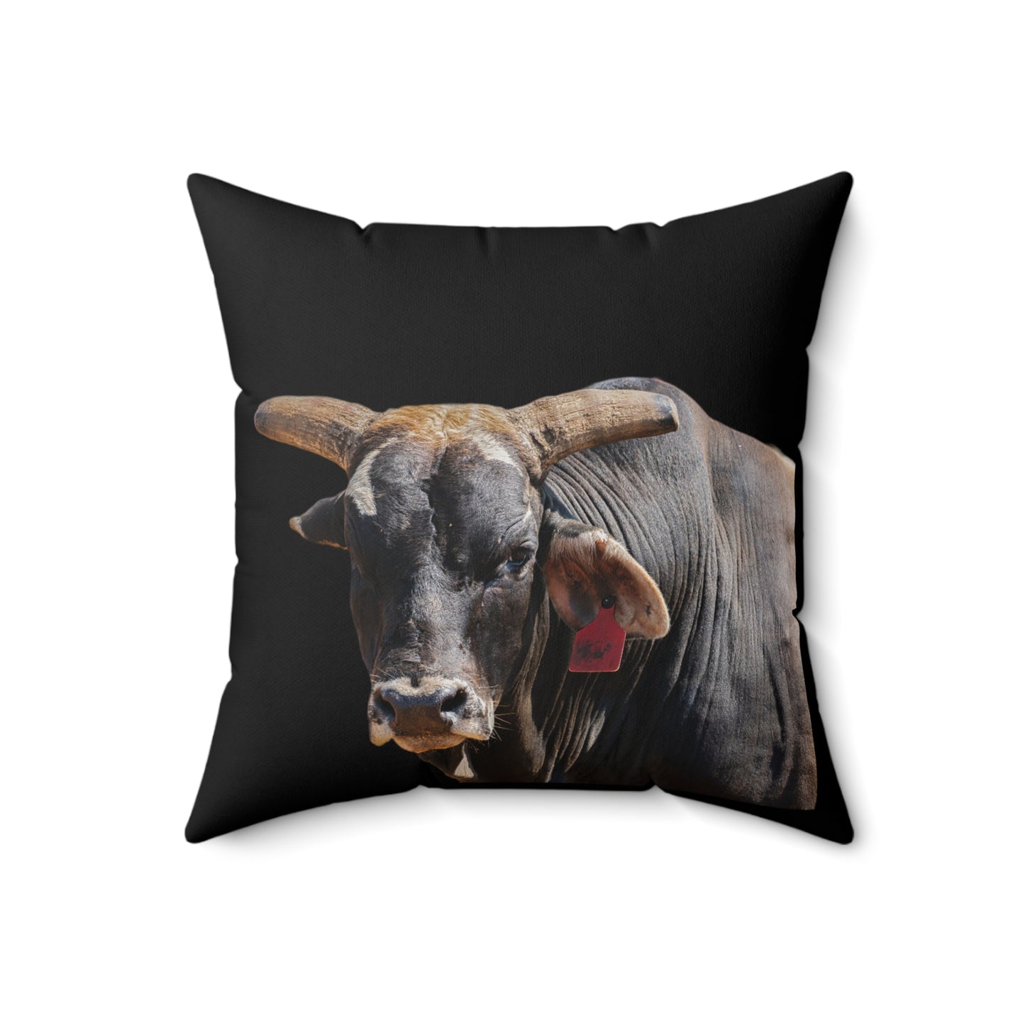 Bad Ombre Bull Pillow