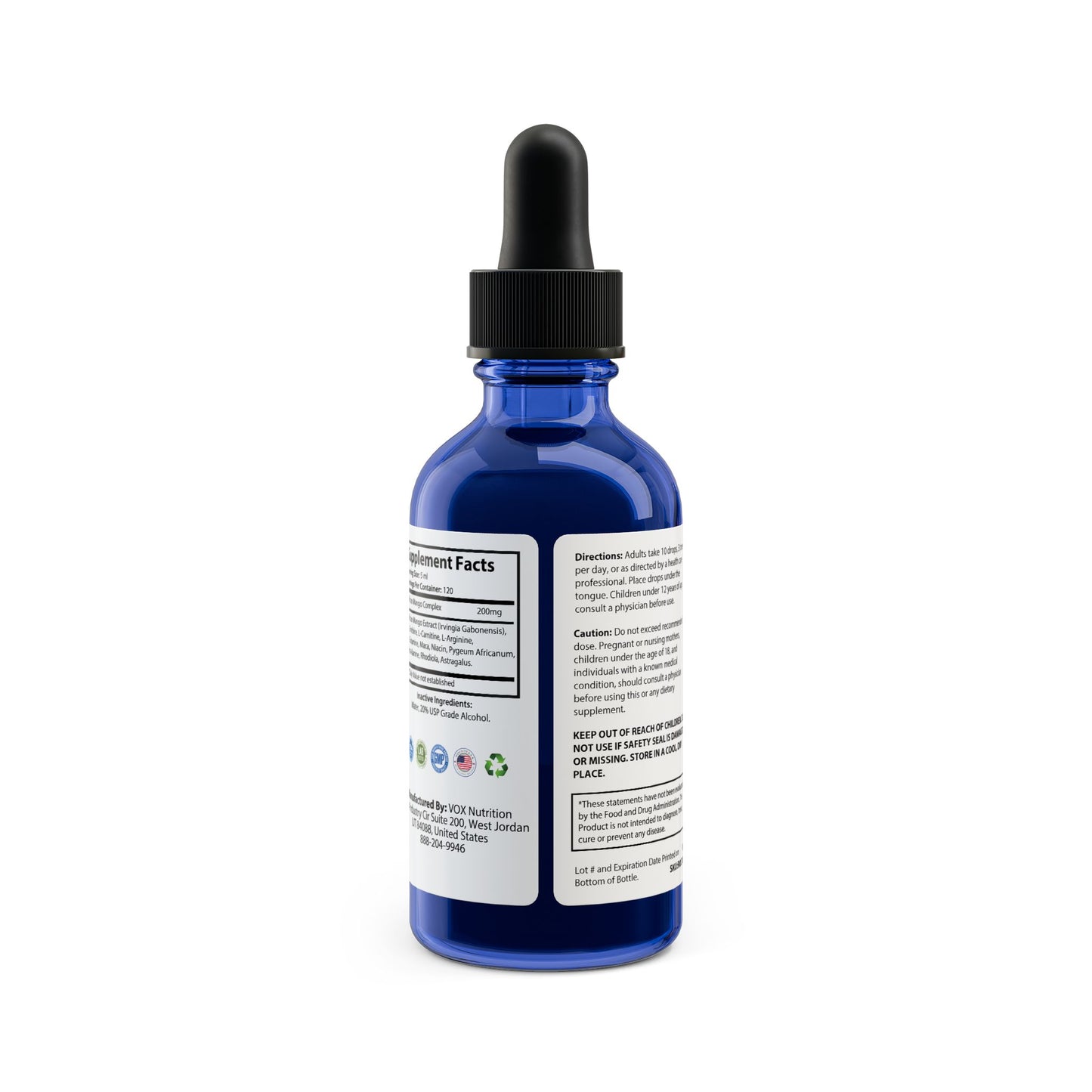 African Mango Drops Supplement Smorgeous Beauty (60ml, 2fl.oz)