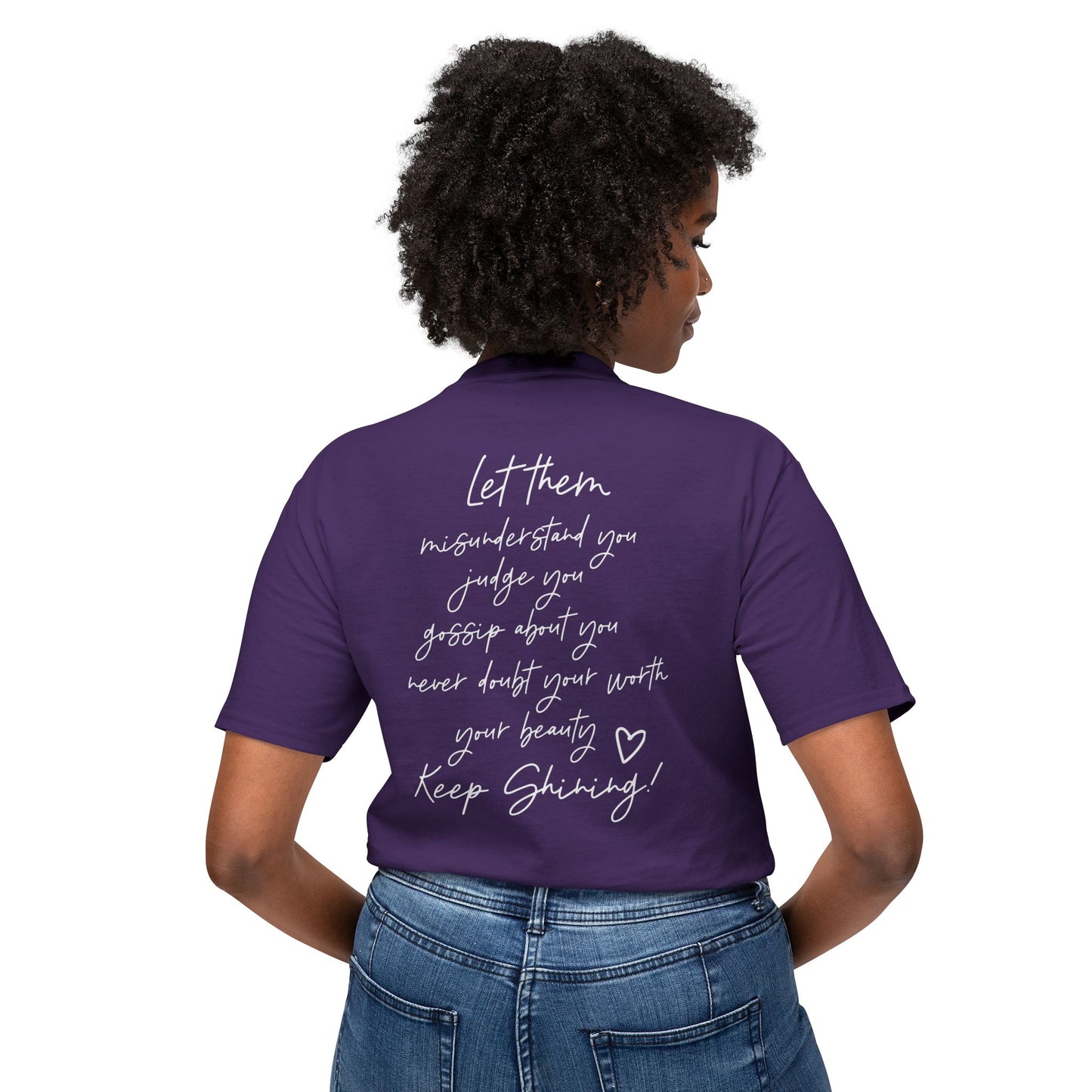 Let Them Tee, Unisex HD Cotton™ T-shirt