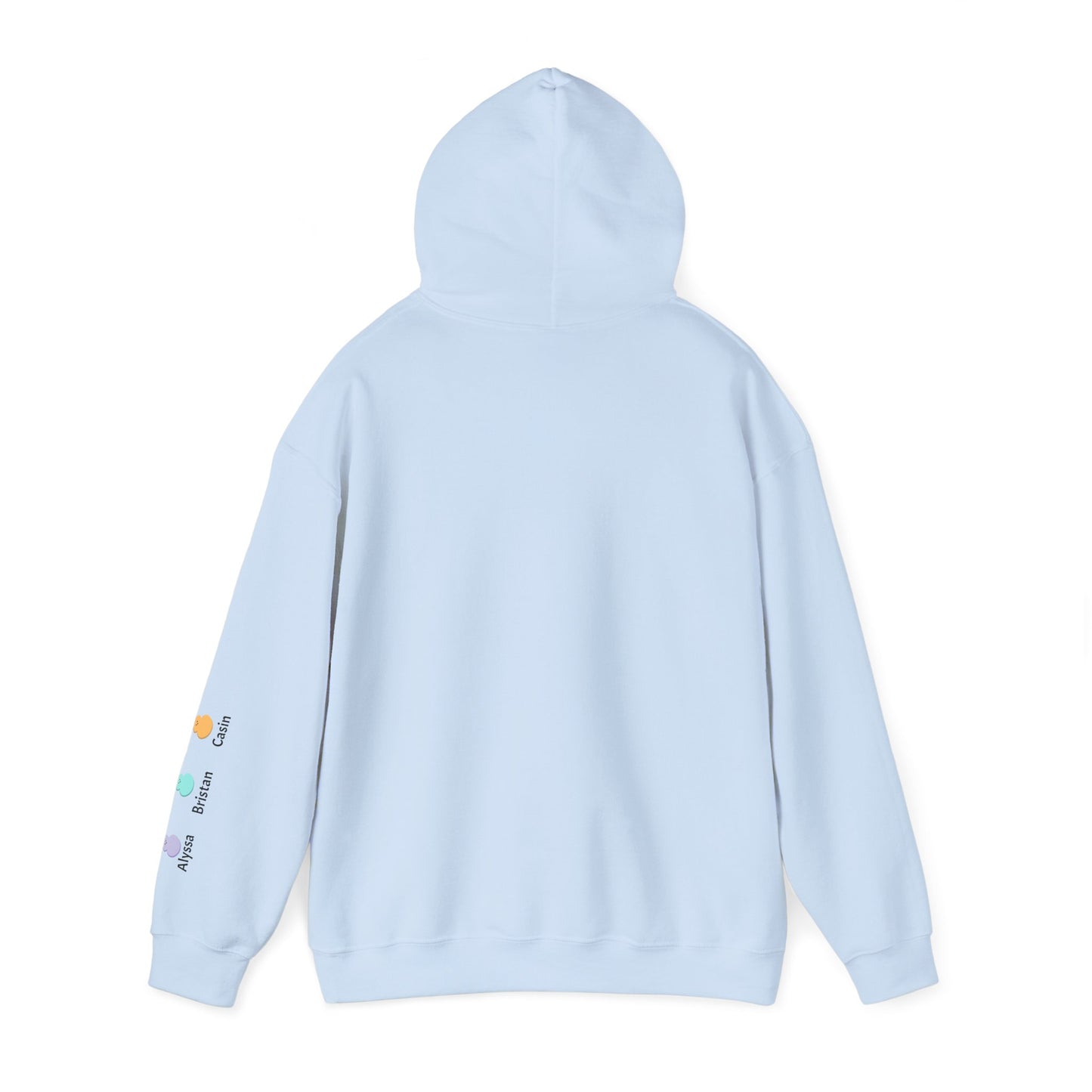Easter Hoodie, Easter Sweatshirt, Peeps, Mama Loves Her Peeps, Personalized Easter Hoodie, Heavy Blend™ Hooded Sweatshirt