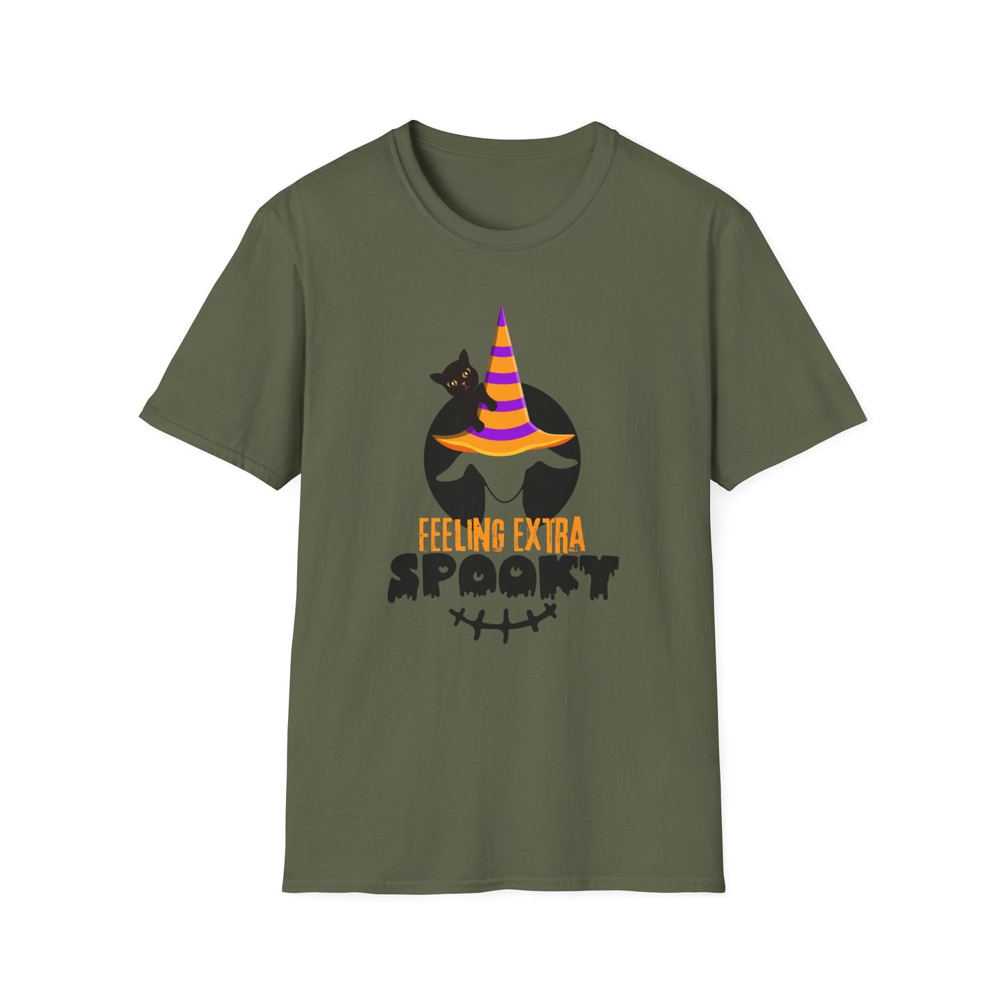 Spooky Goat T-Shirt - Unisex Softstyle