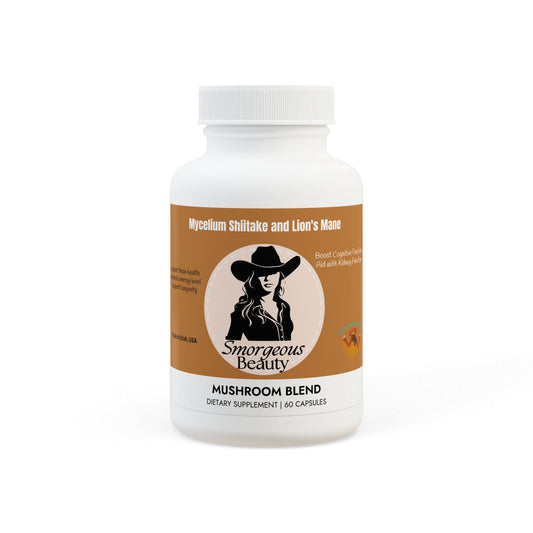 Mushroom Blend Supplement Smorgeous Beauty (60 Capsules)
