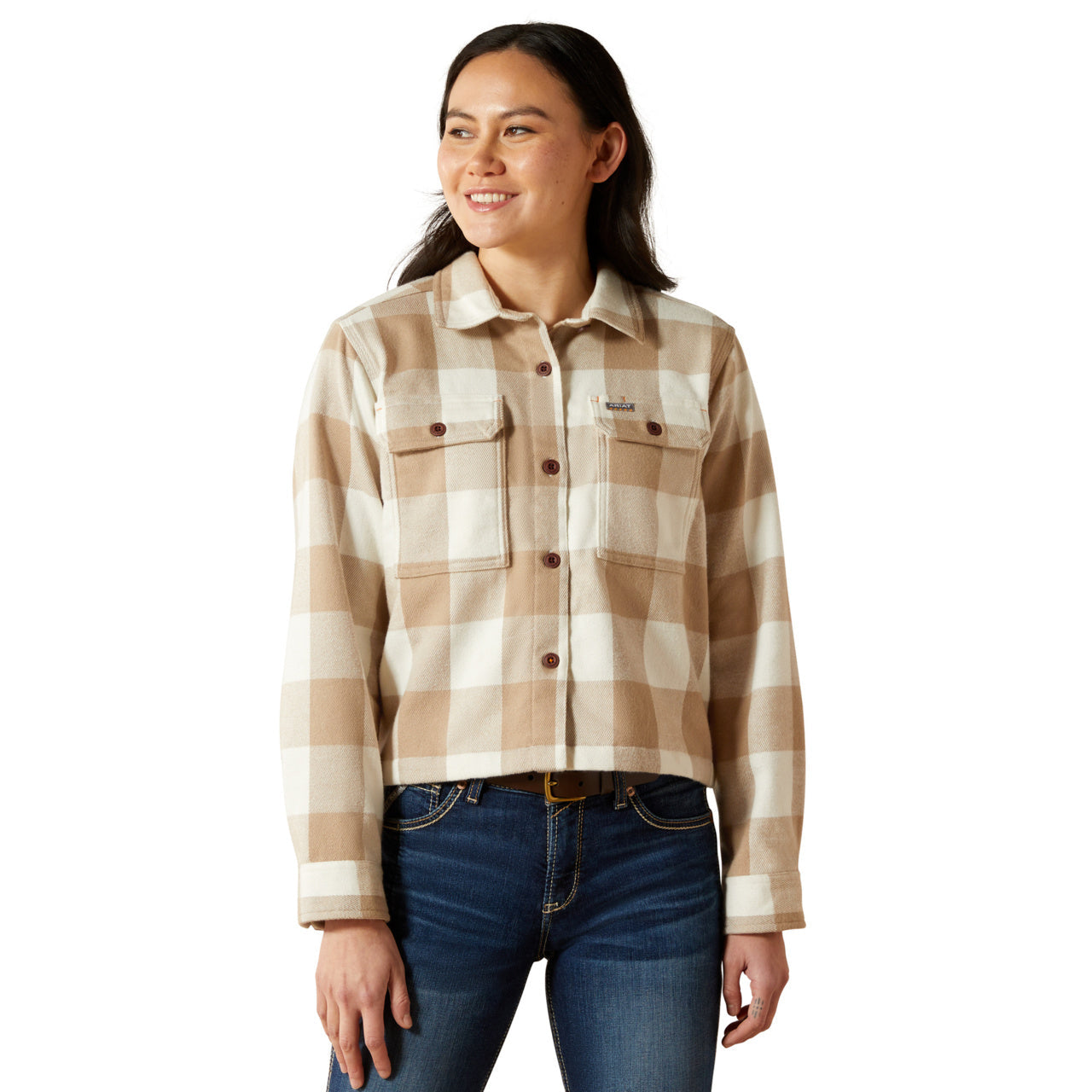 Ariat Women's Rebar Heavy Flannel Work Shirt