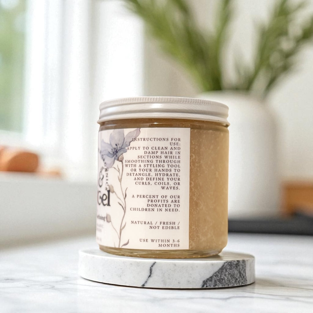 Aloe Vera & Flaxseed Gel, Nourishing (Medium Hold)