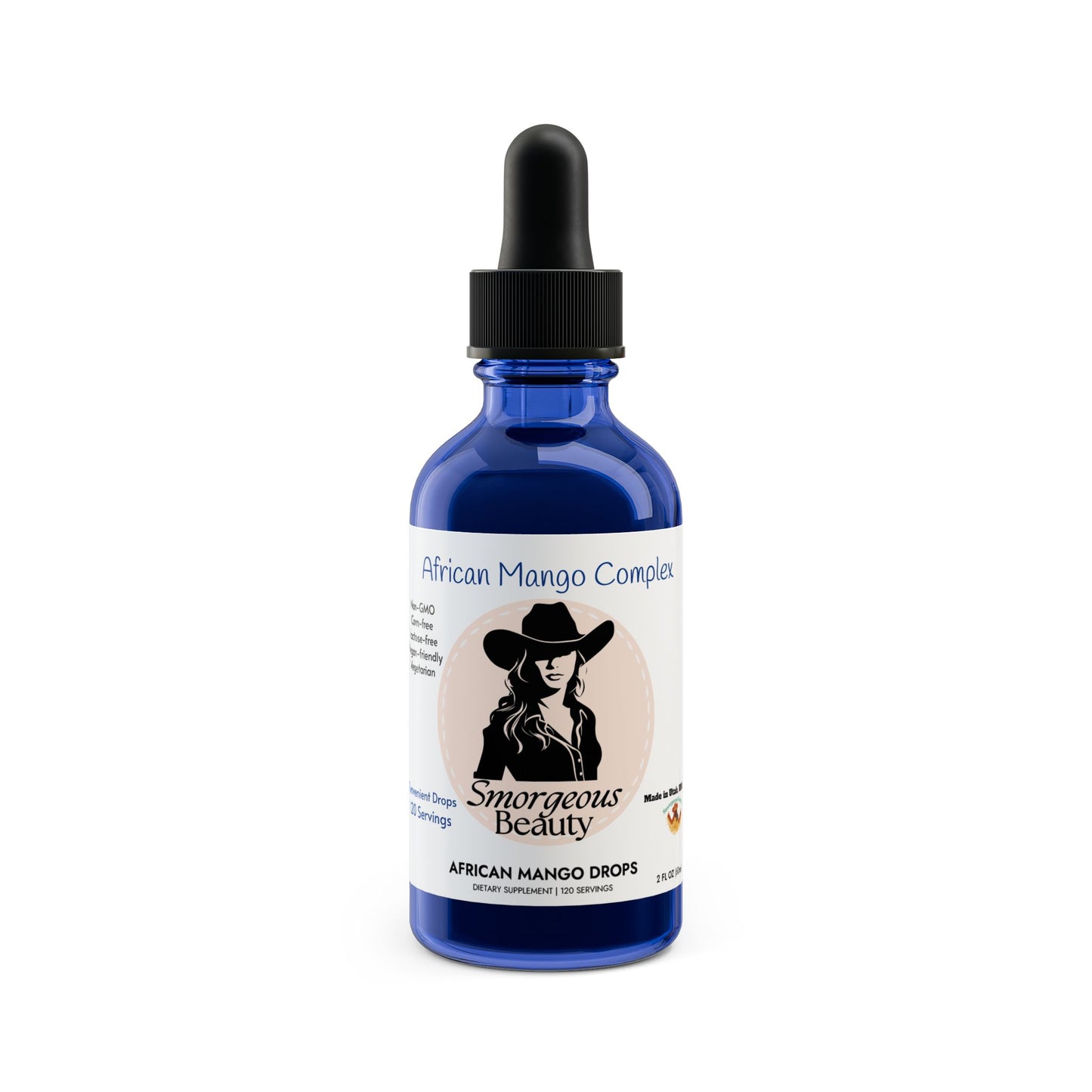 African Mango Drops Supplement Smorgeous Beauty (60ml, 2fl.oz)