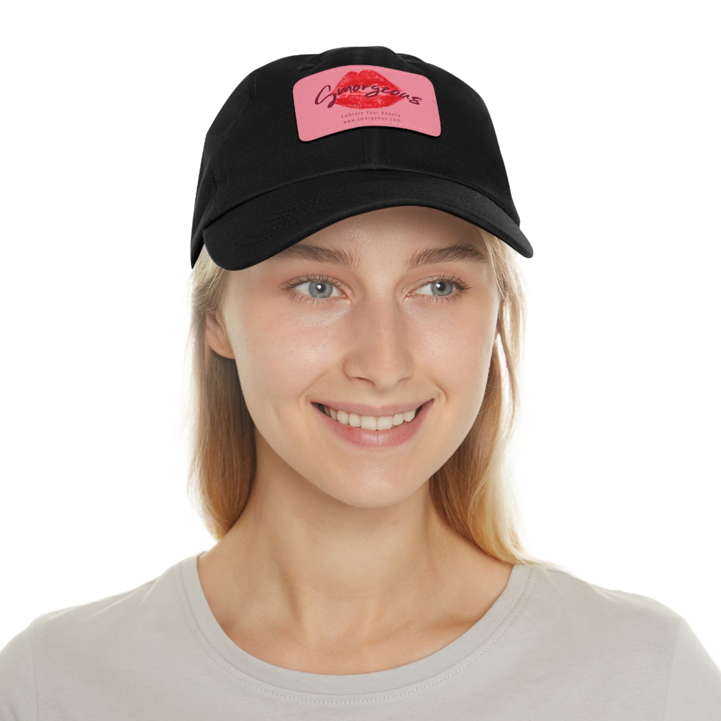 Smorgeous Hat with Leather Patch (Rectangle) - SmorgeousByGina