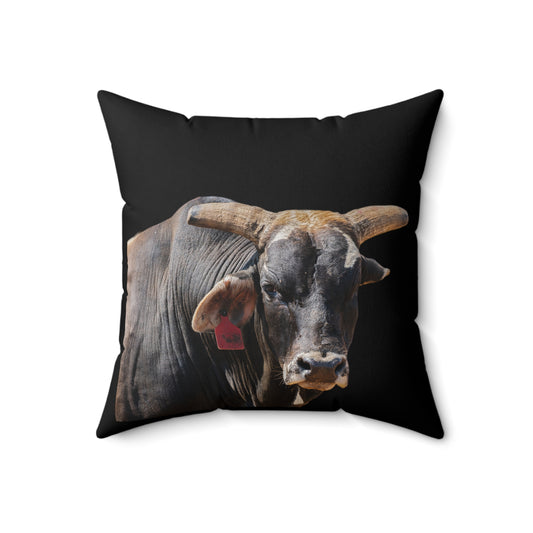 Bad Ombre Bull Pillow