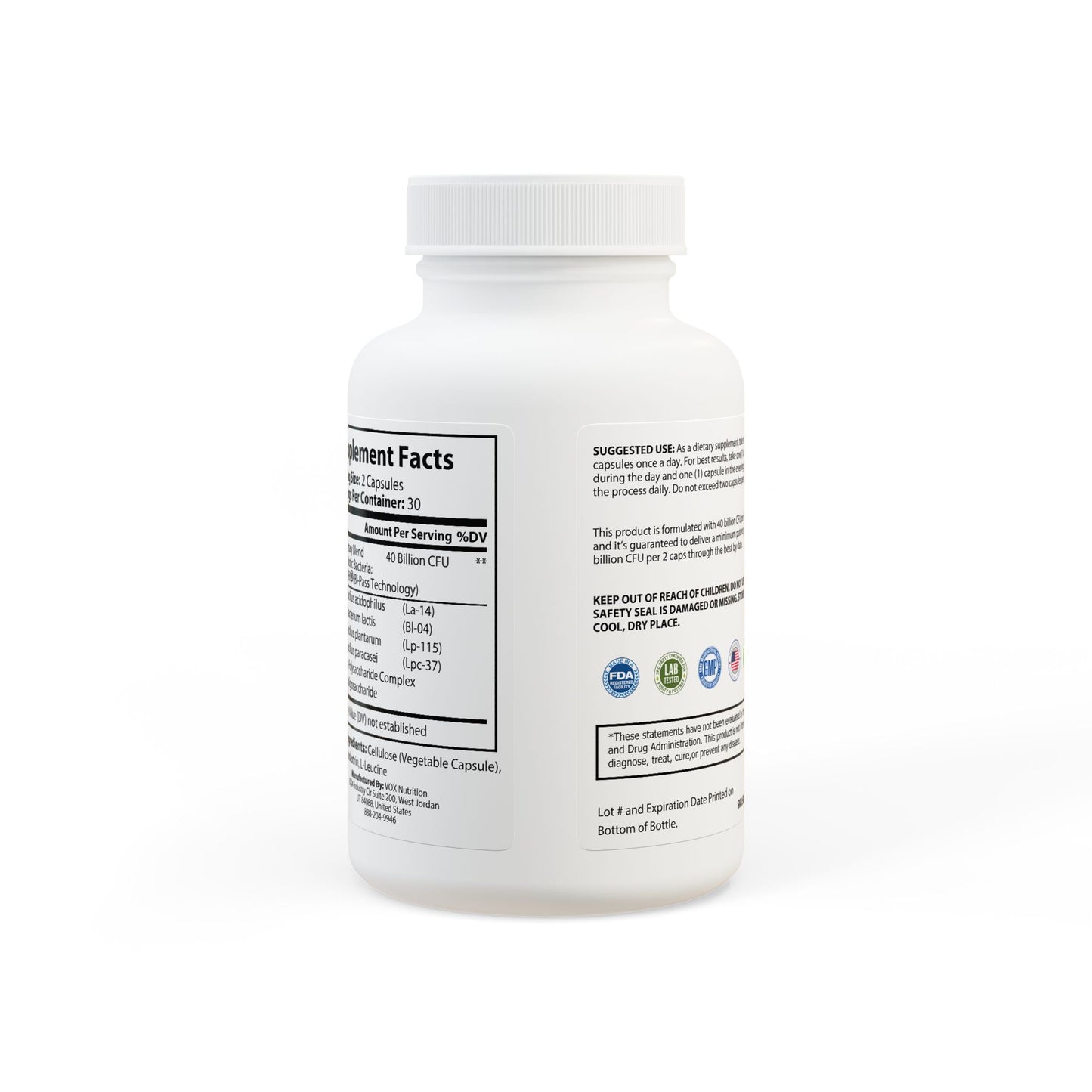 Probiotics Supplement Smorgeous Beauty (60 Capsules)