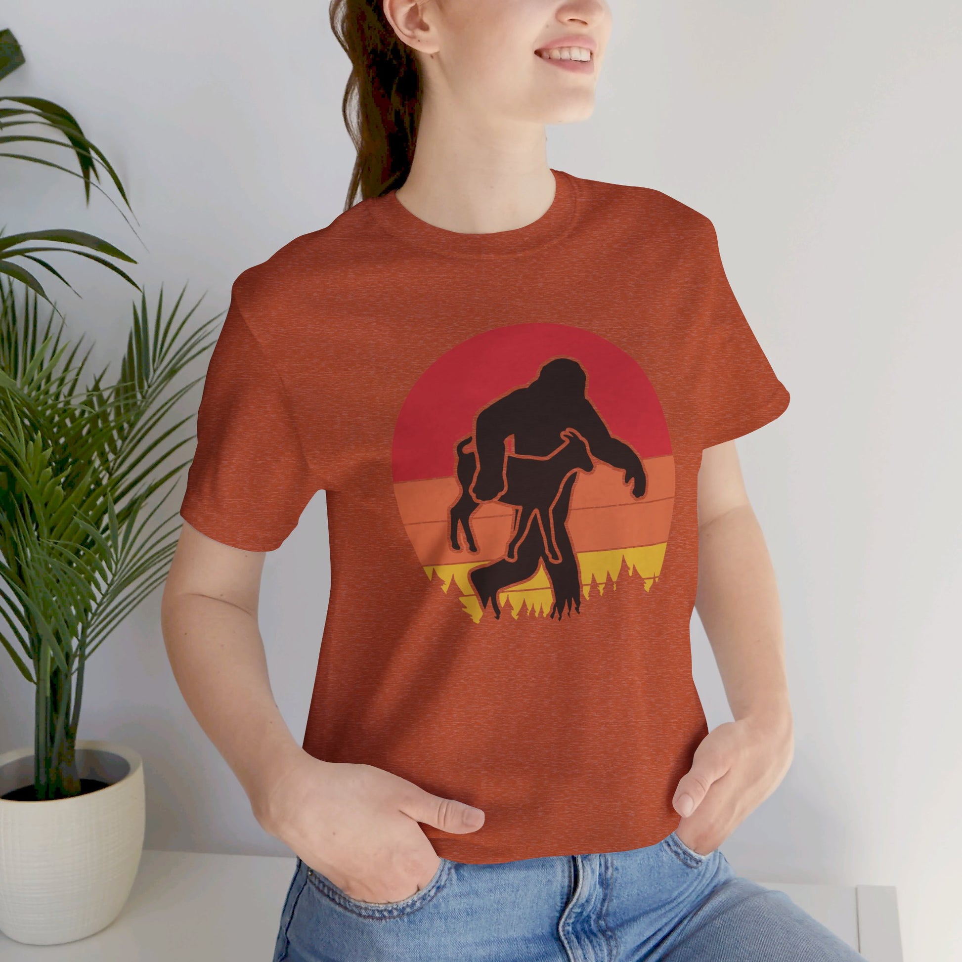Sasquatch Loves Goats Tee - SmorgeousByGina