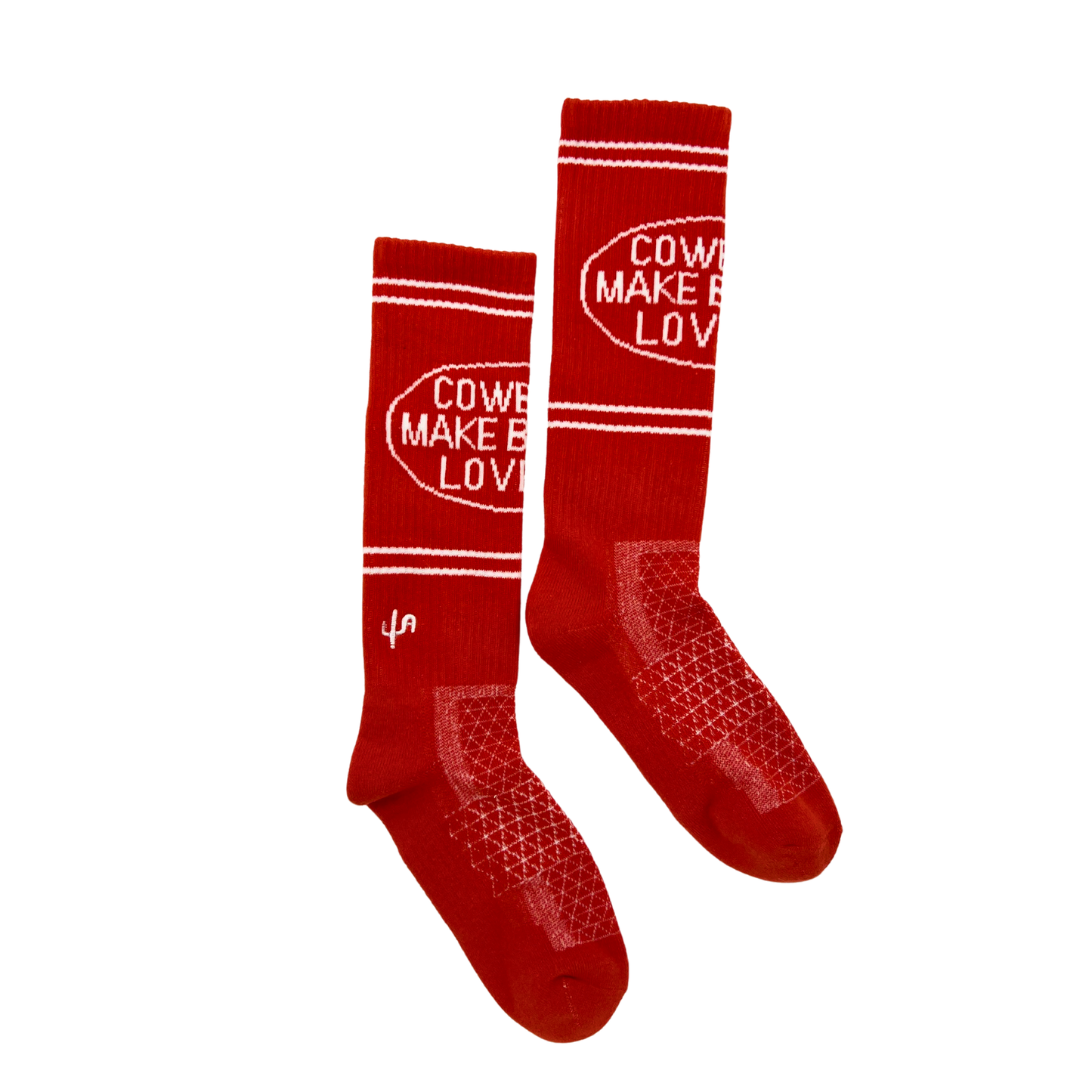 Cactus Alley-Cowboys Lover Red Performance Boot Socks