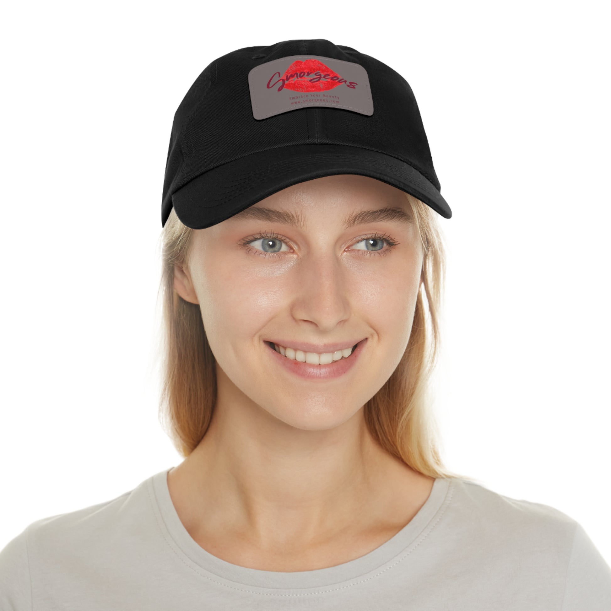 Smorgeous Hat with Leather Patch (Rectangle) - SmorgeousByGina