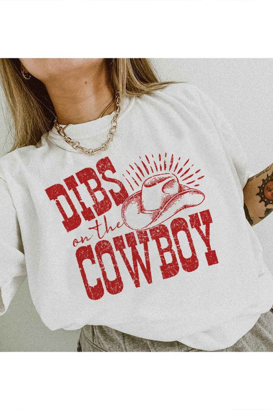 DIBS ON THE COWBOY GRAPHIC TEE / T-SHIRT