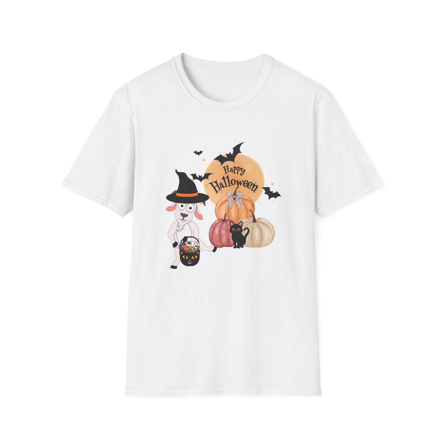 Happy Halloween Kicking Goat T-Shirt