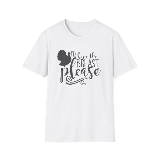 Funny Thanksgiving Unisex Softstyle T-Shirt