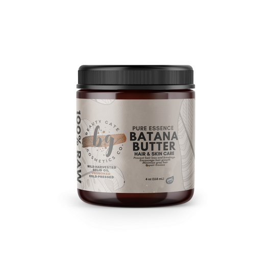 Beauty Gate Pure Essence Raw Batana Butter - 100% Natural - Beige Solid Batana Oil.