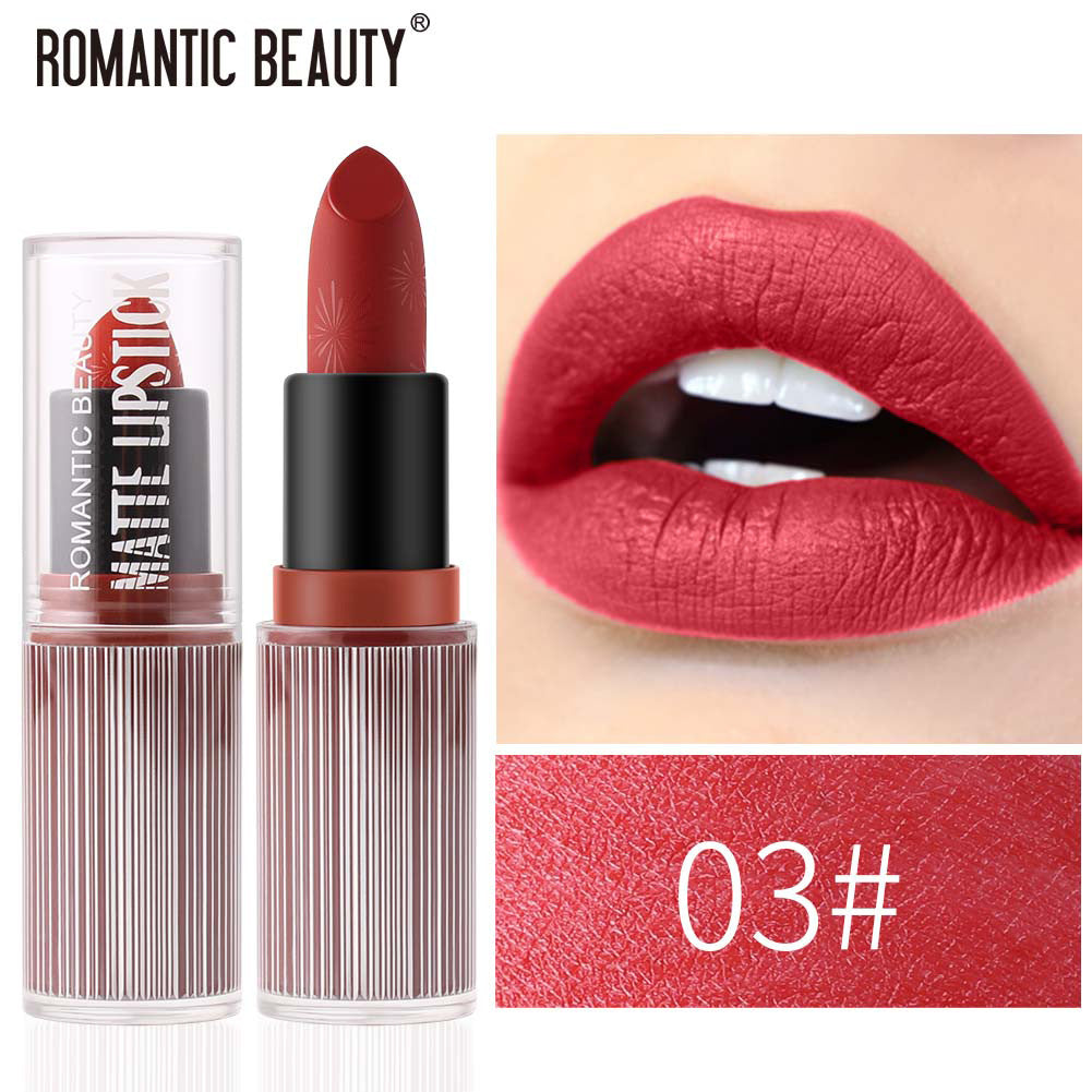 Romantic Beauty Transparent Tube Printed Lipstick Is Waterproof And Not Easy To Touch Cup Multi-Color Lip Gloss