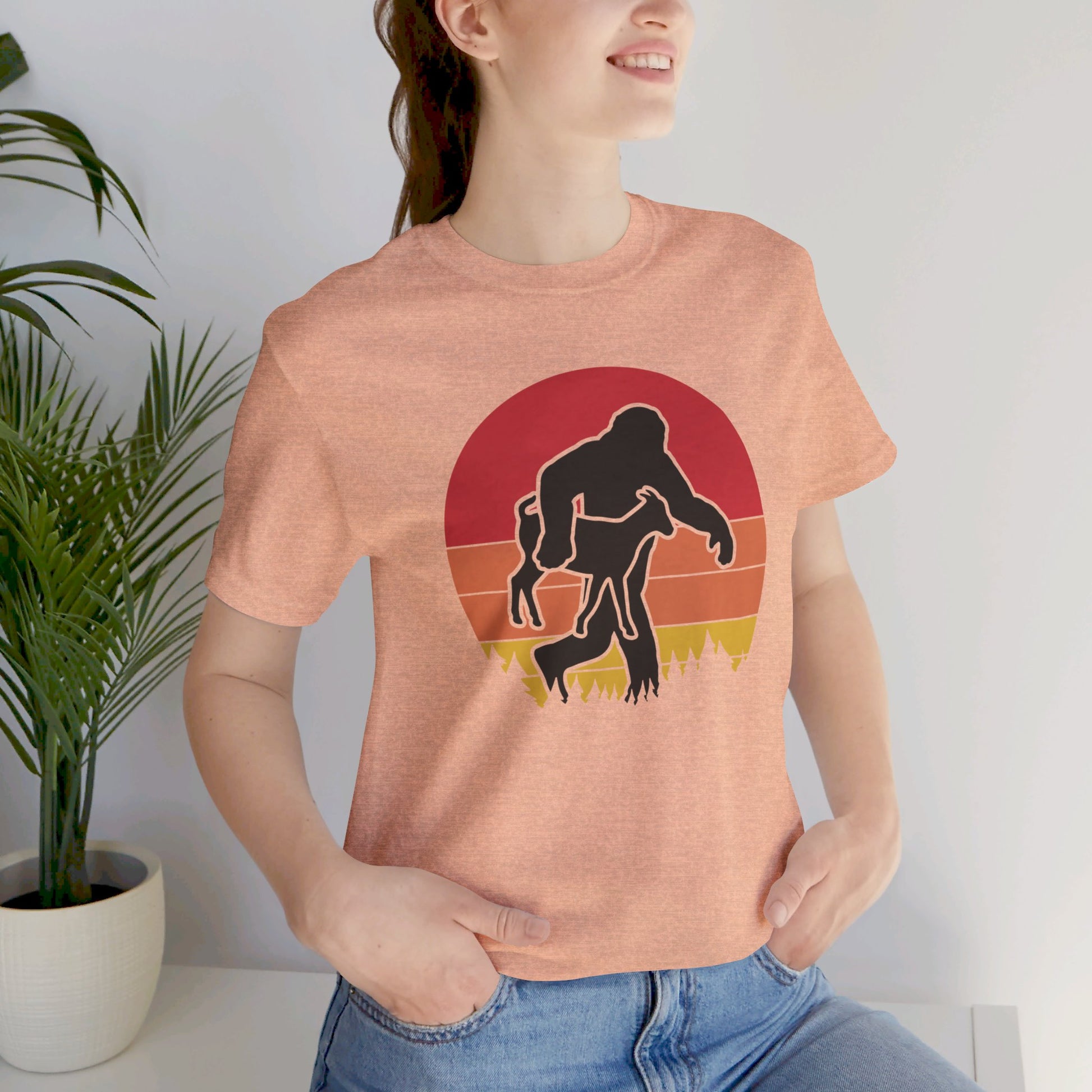 Sasquatch Loves Goats Tee - SmorgeousByGina