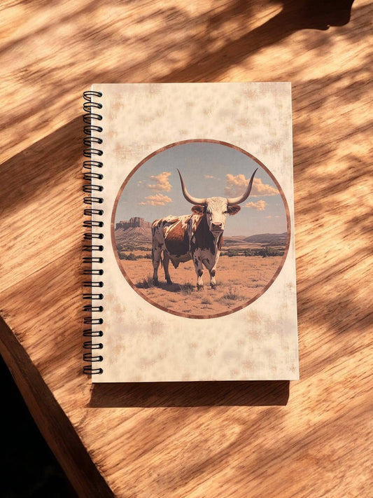 Texas Highland - Mini Notebook
