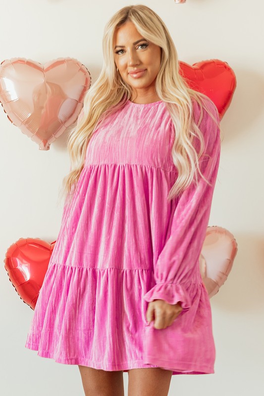 Pink Tier Dress