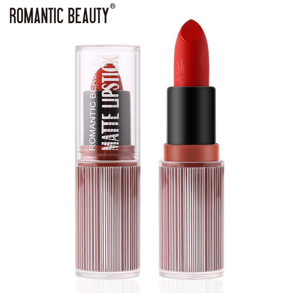 Romantic Beauty Transparent Tube Printed Lipstick Is Waterproof And Not Easy To Touch Cup Multi-Color Lip Gloss