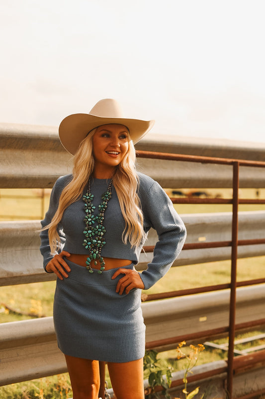 The Charlene Ribbed Set