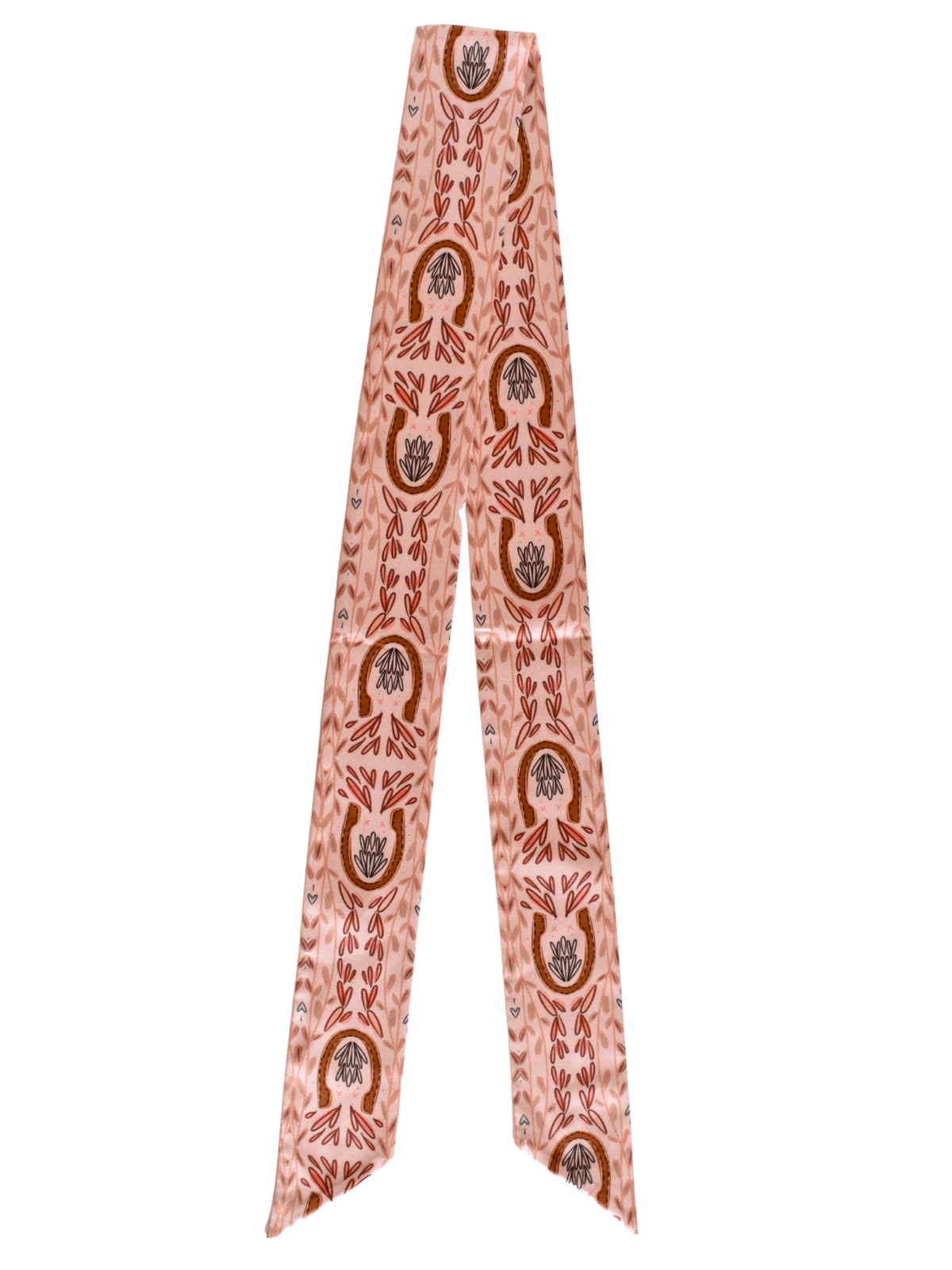 Western Harvest in Dusty Rose Twilly Cowgirl Scarf