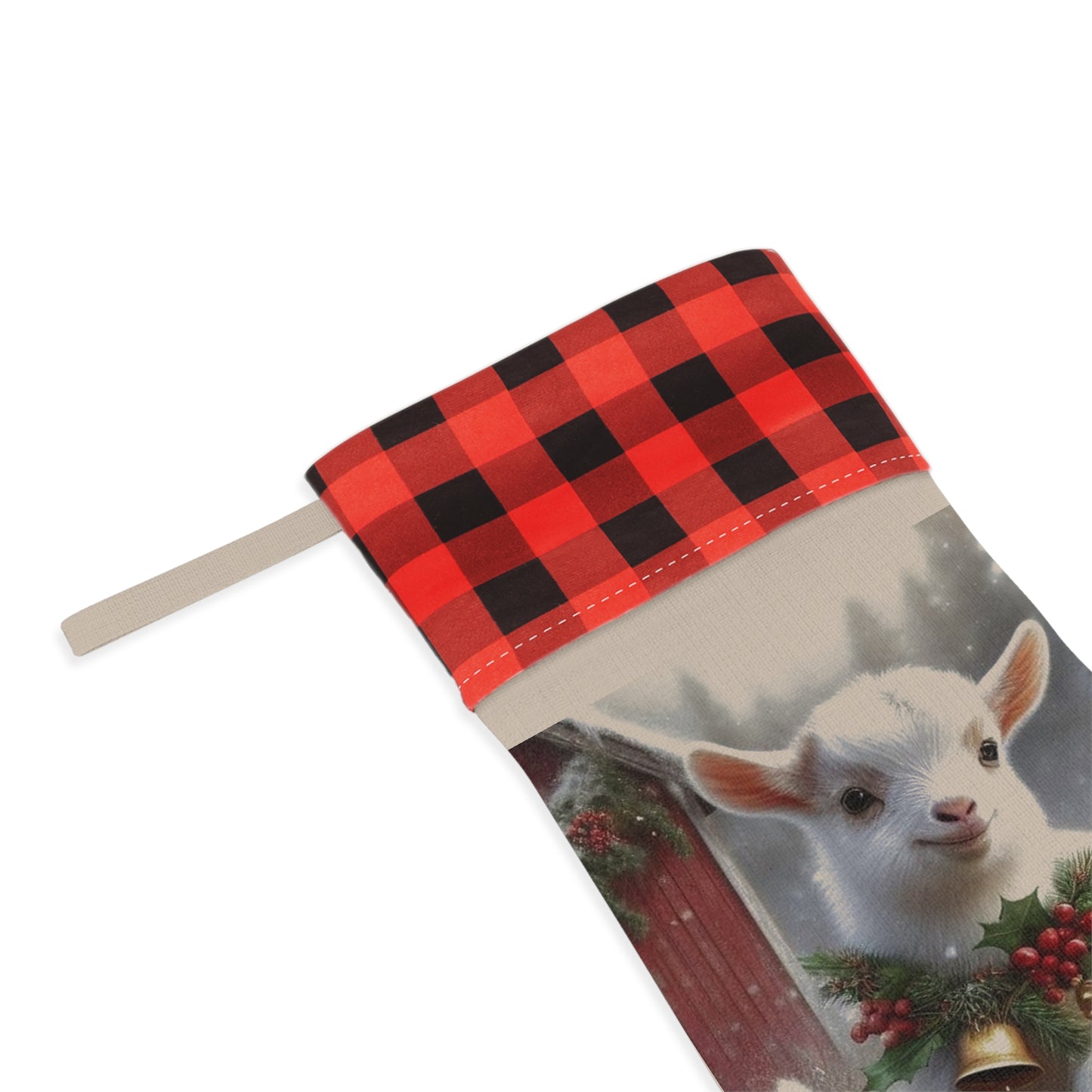 Christmas Stocking - Baby Goat