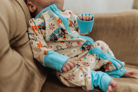 Wildflower Bison Bamboo Romper