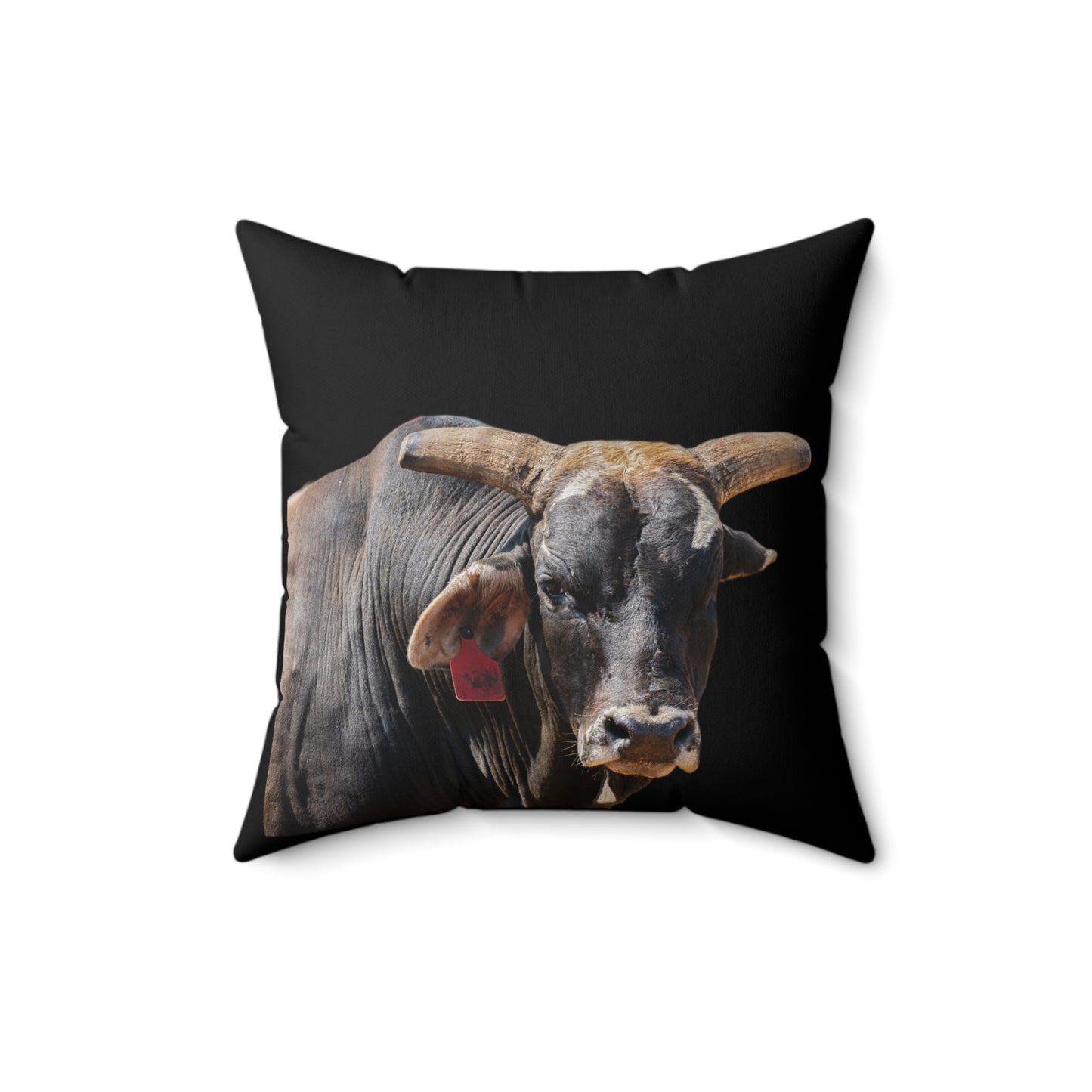 Bad Ombre Bull Pillow