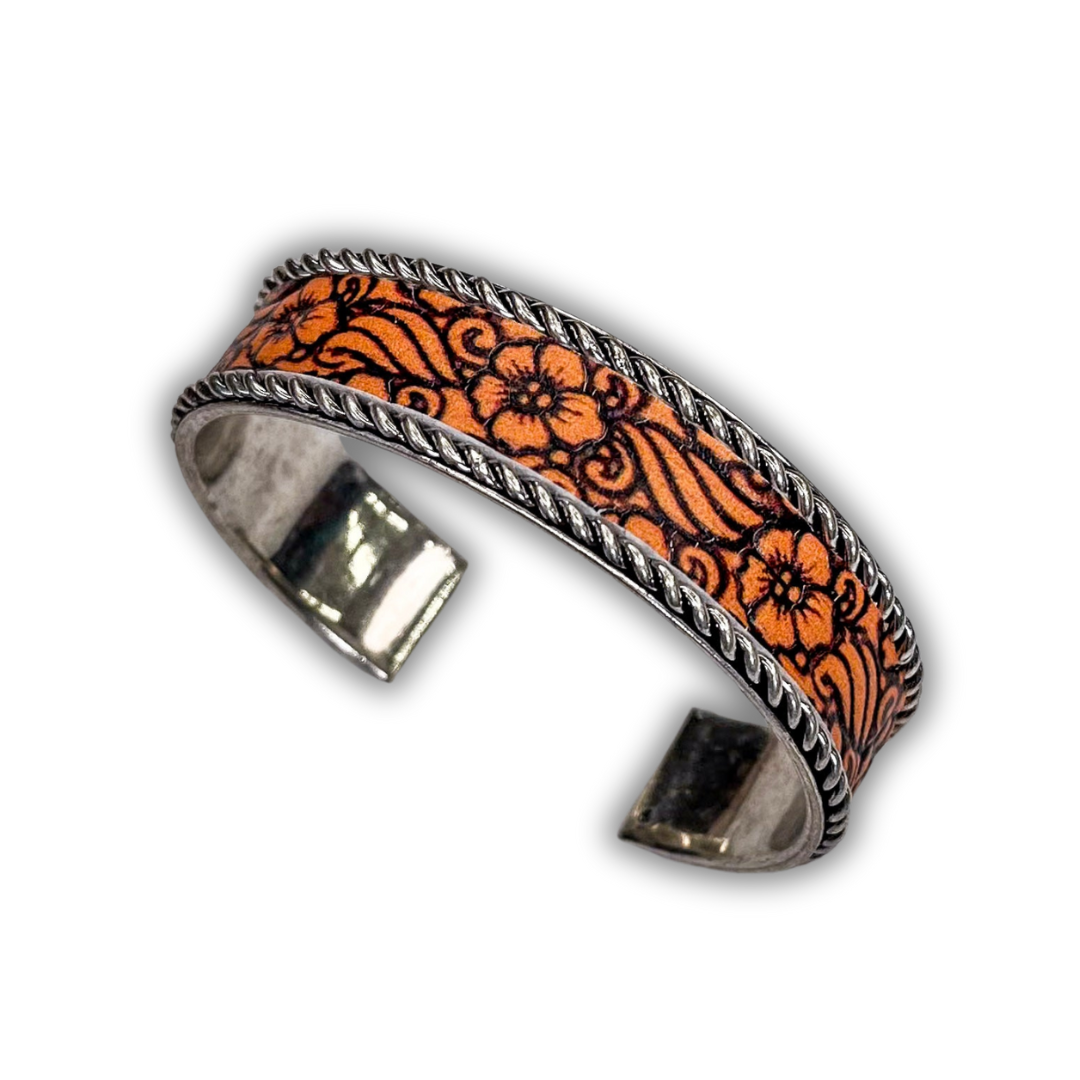 Range Rider Leather Cuff Fashion Bracelet