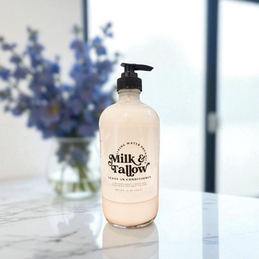 Goat Milk and Tallow Leave-In Conditioner