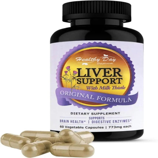 Liver Cleanse and Detox & Repair Formula - Herbal Liver Support Supplement Liver Detox