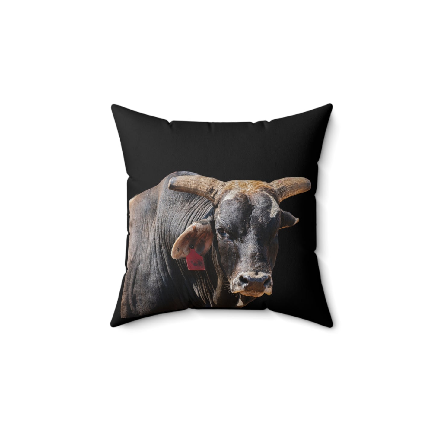 Bad Ombre Bull Pillow