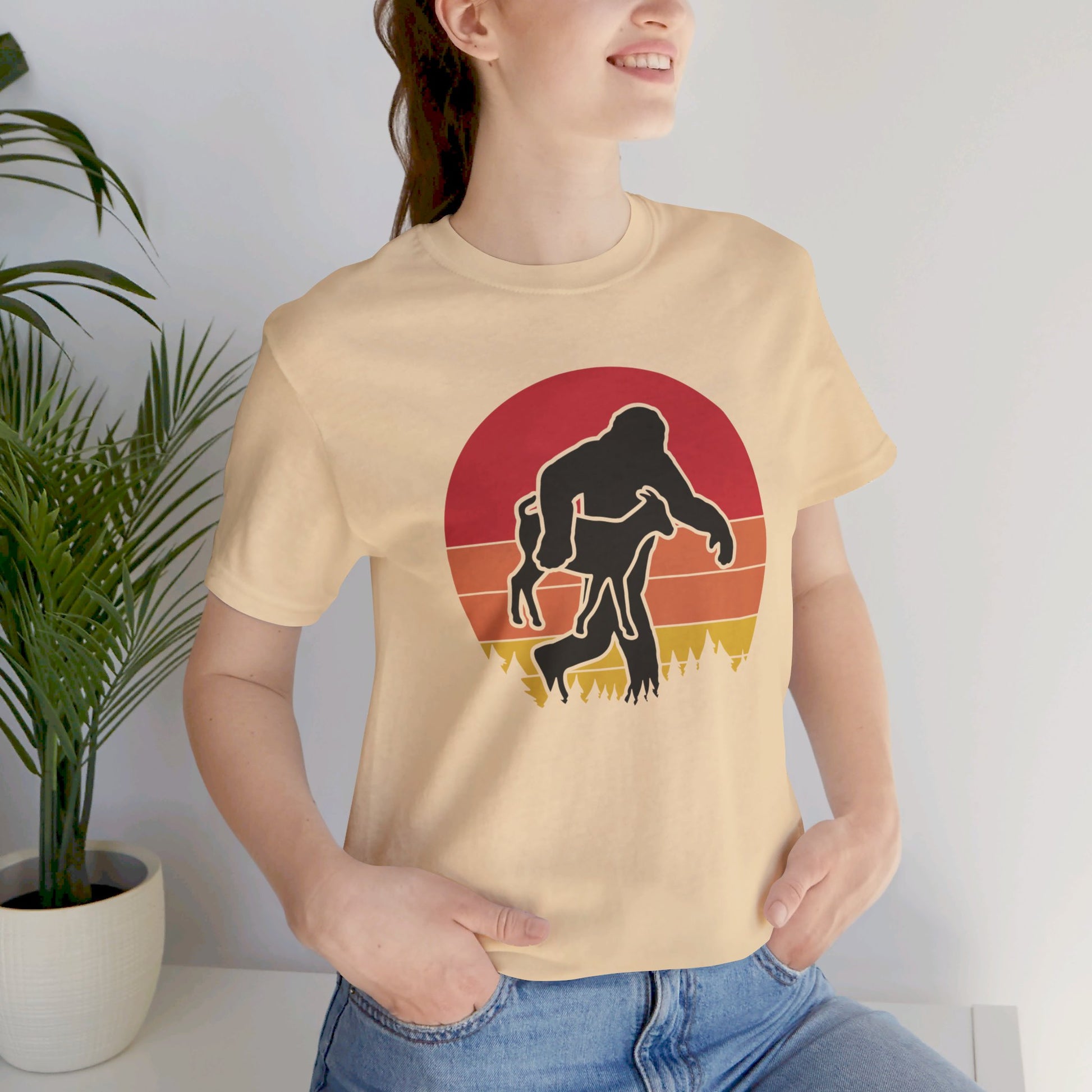 Sasquatch Loves Goats Tee - SmorgeousByGina