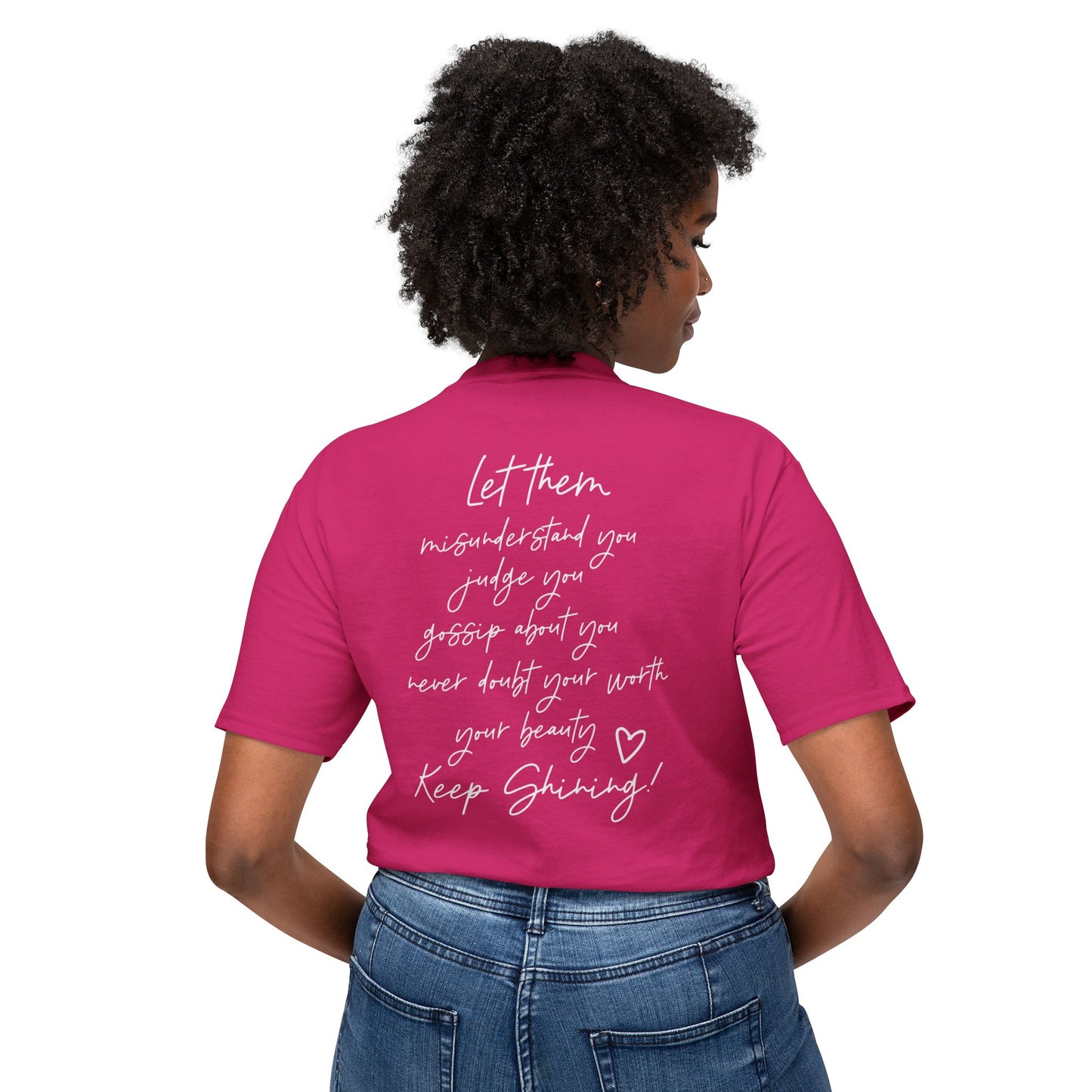 Let Them Tee, Unisex HD Cotton™ T-shirt