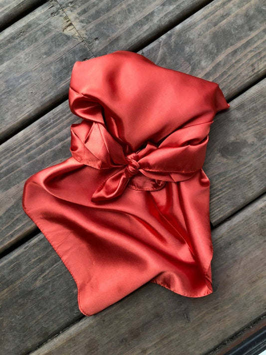 Burnt Orange Wild Rag