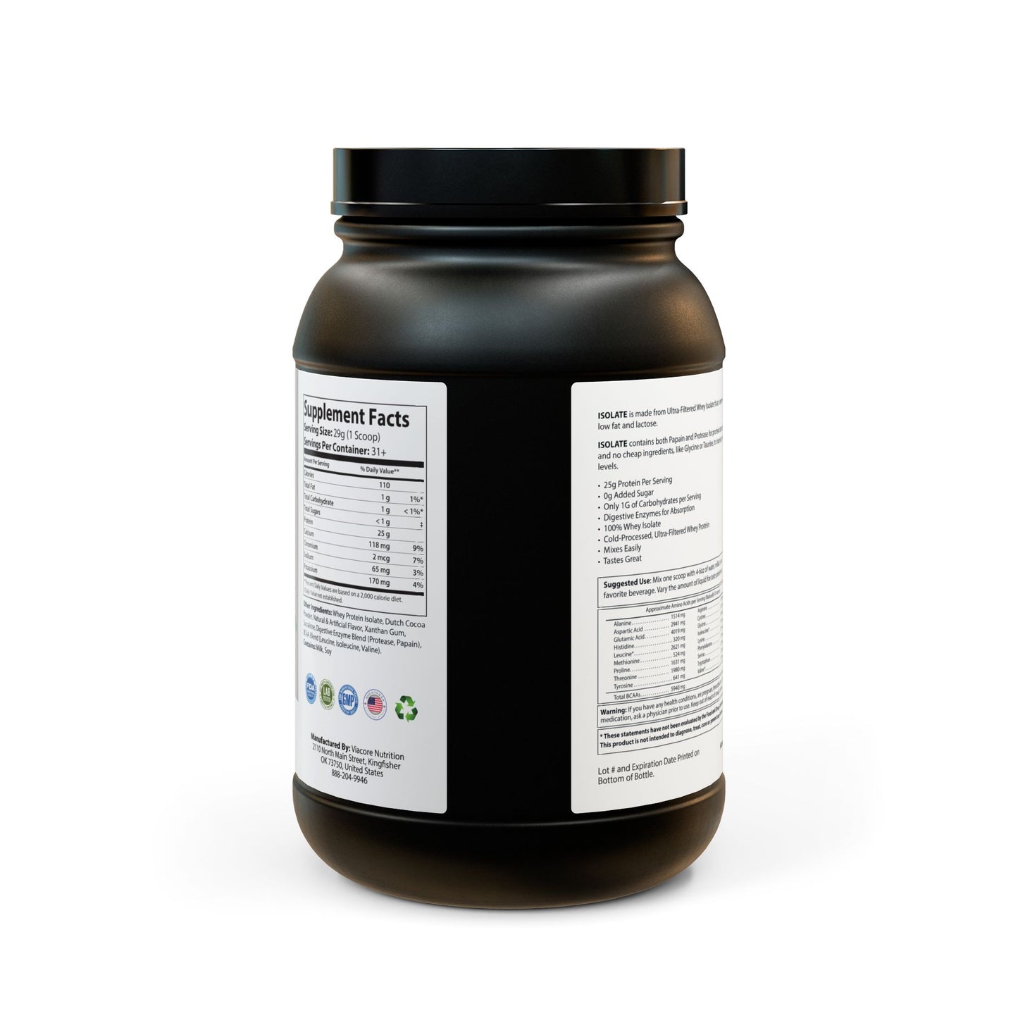 Whey Isolate Protein Supplement Smorgeous Beauty (907g, 2lb)