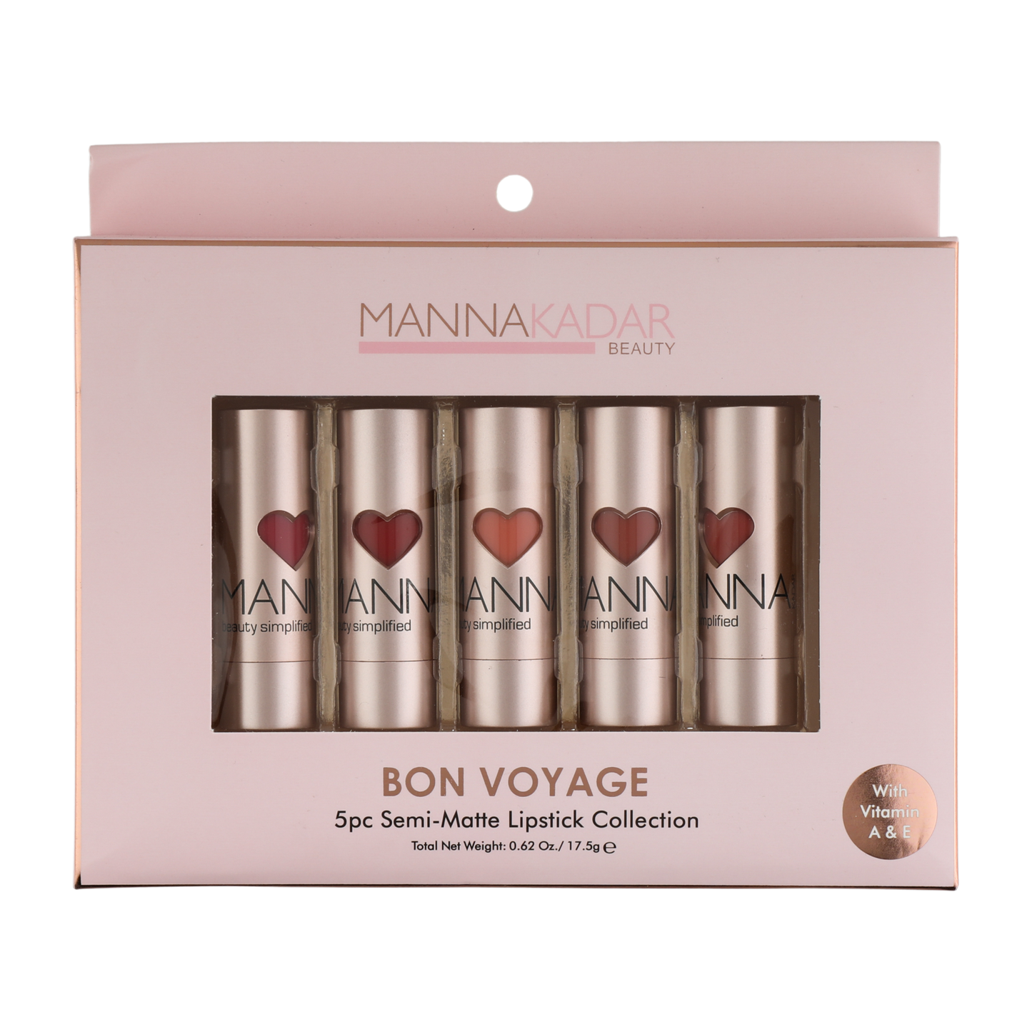 Bon Voyage Lip Set - 5pc