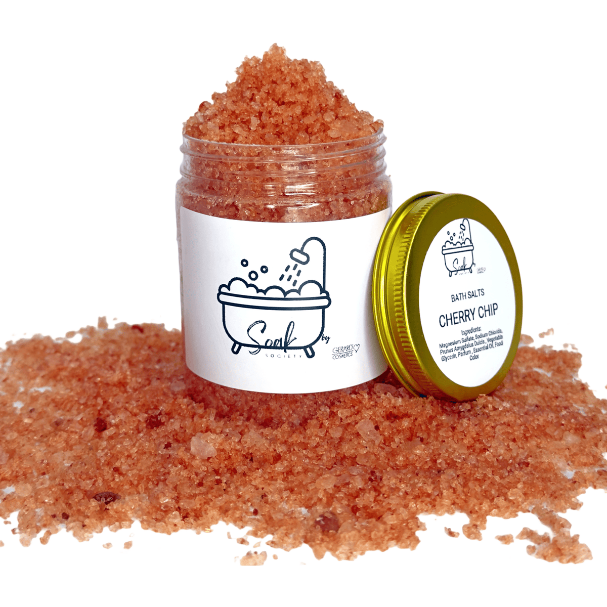 Soak Society Bath Salts - Cherry Chip