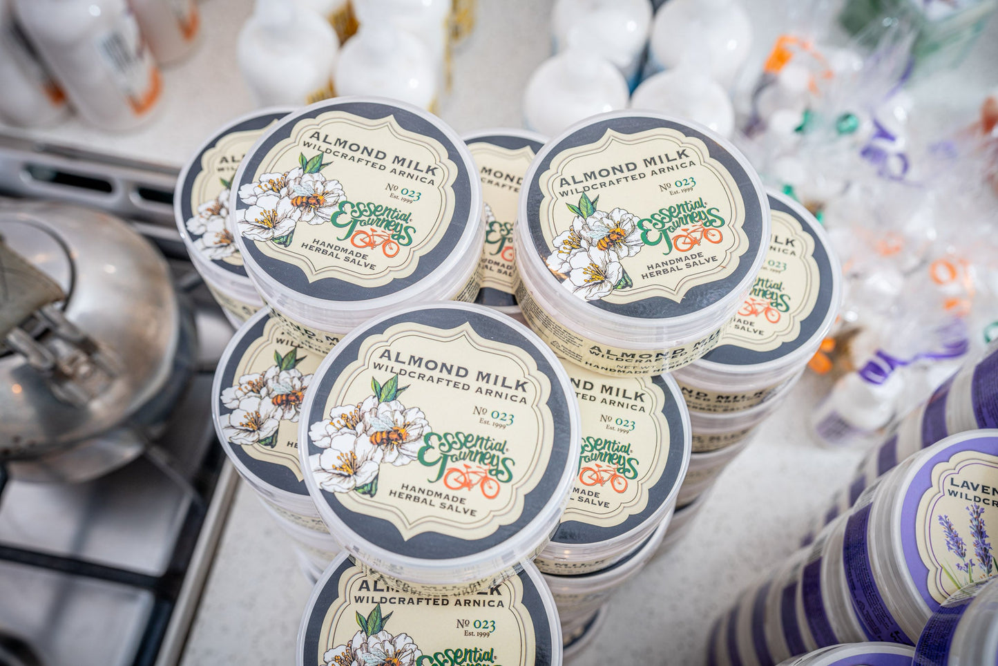 ALMOND ARNICA SALVE 8 oz. ~ ALMOND MILK