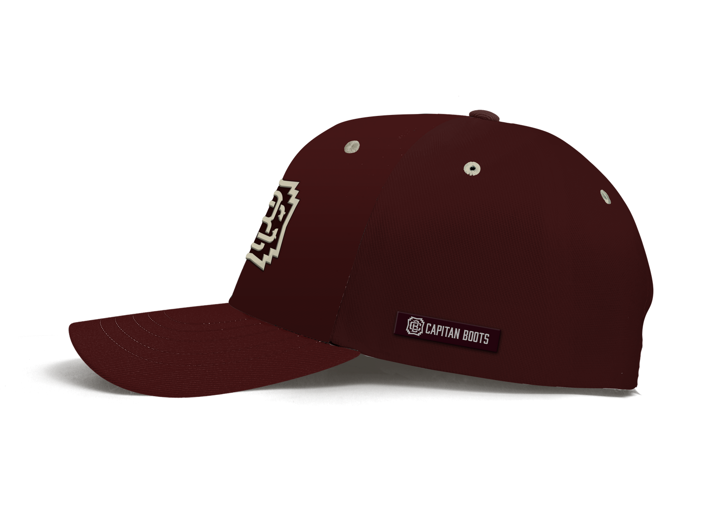 6-Panel Cap - Maroon