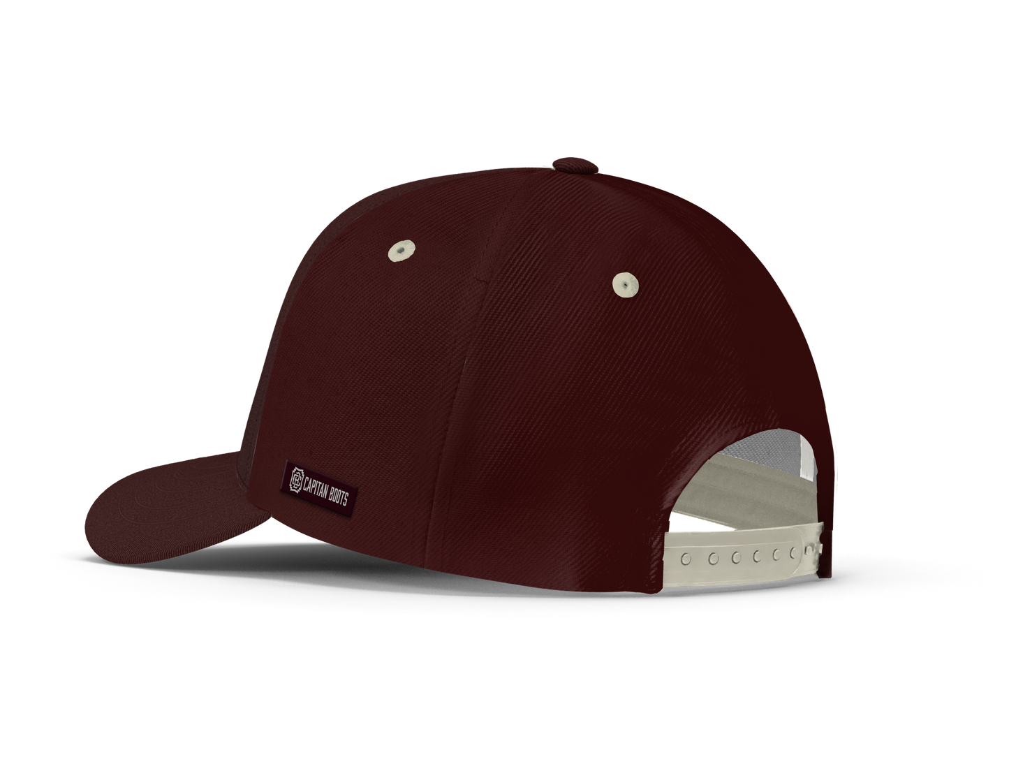 6-Panel Cap - Maroon