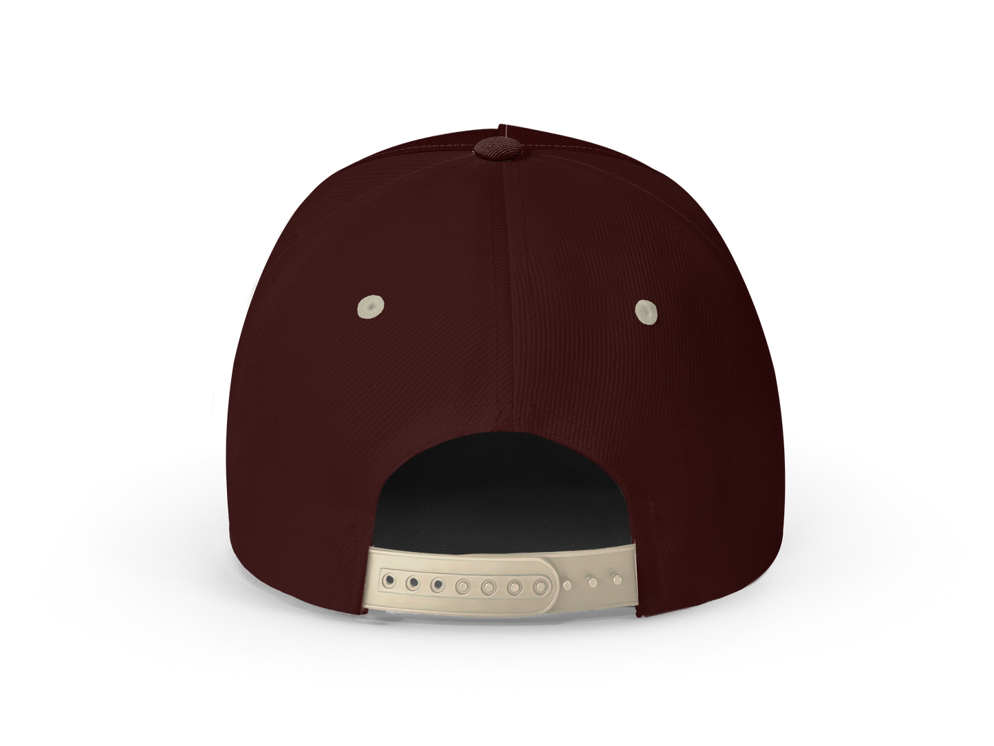 6-Panel Cap - Maroon