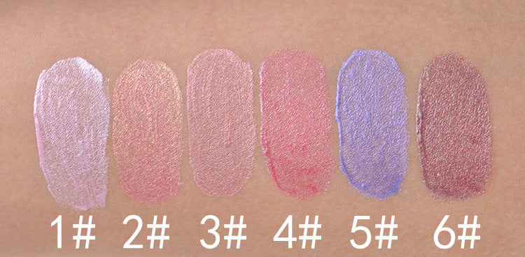 handaiyan Diamond Pearl Lip Gloss Non-Stick Cup Mermaid Lip Gloss Lipstick